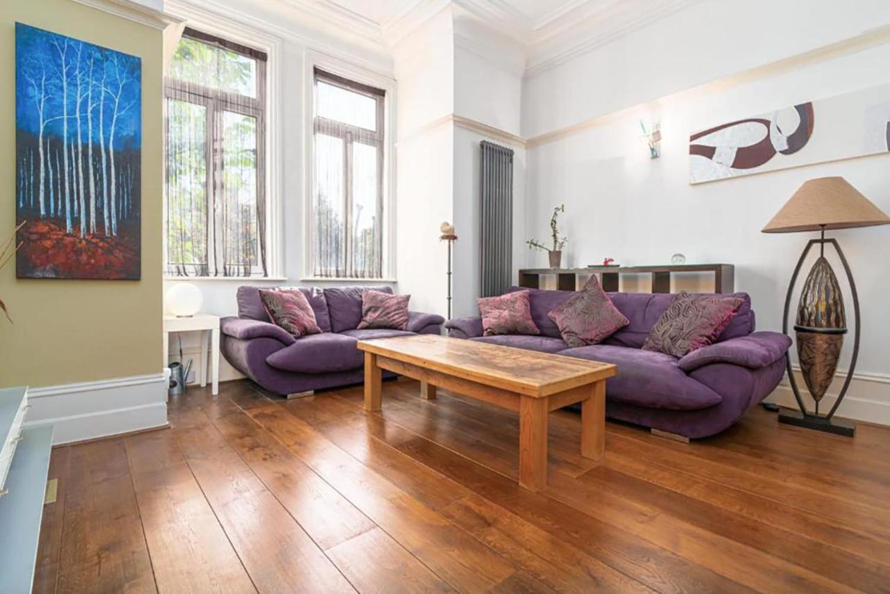 Luxury Large 1 Bed Apartment With Garden In Hampstead Min 3 Nights London Bagian luar foto